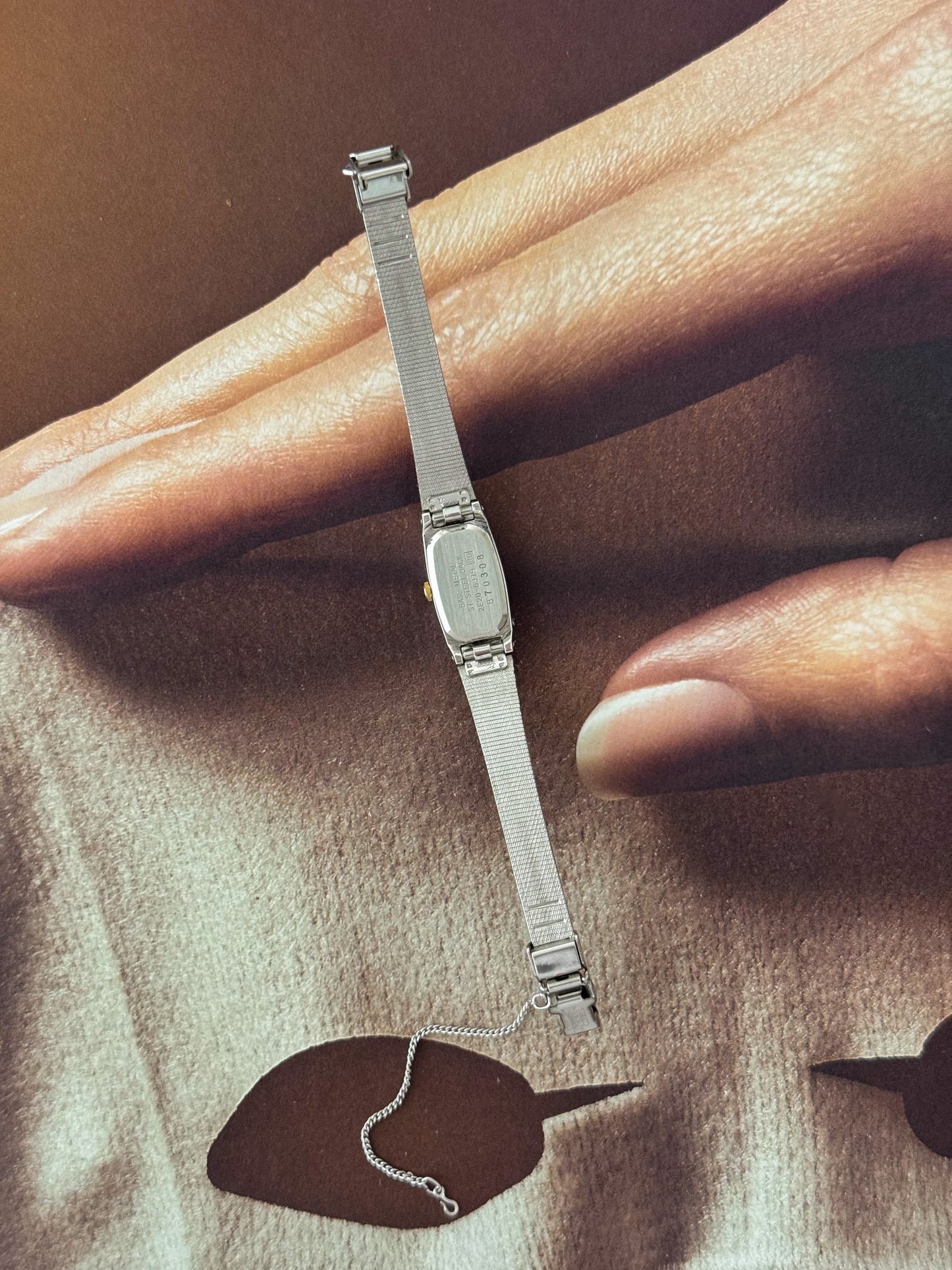 Vintage 1980s Two-tone Cocktail Seiko Watch