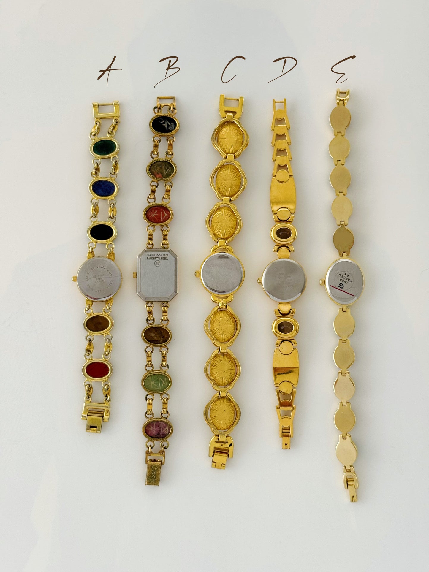 Vintage Gemstone Watches - choose your option