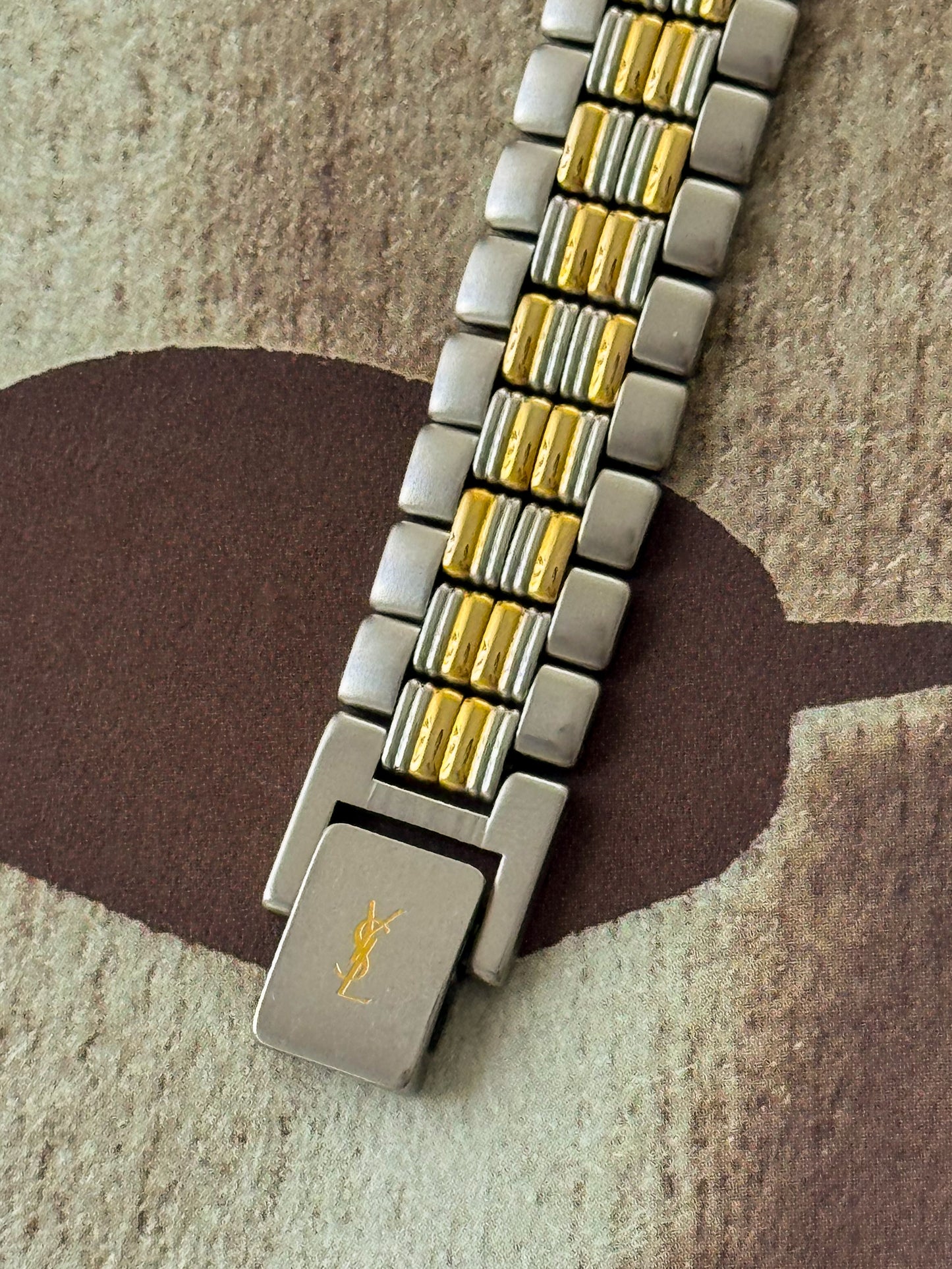 Vintage Yves Saint Laurent Two-tone Ladies Watch (YSL)