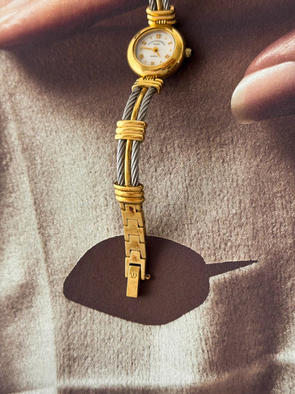 Vintage Valentino Domani Two Tone Watch