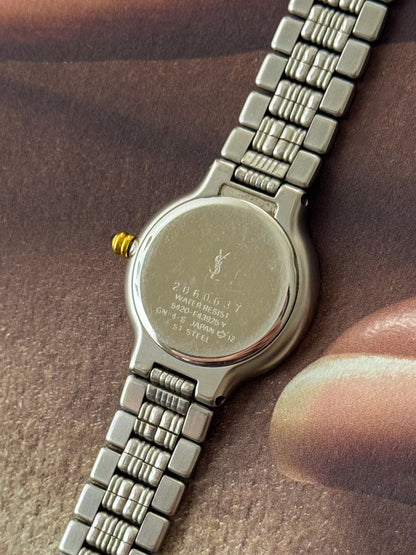 Vintage Yves Saint Laurent Two-tone Ladies Watch (YSL)