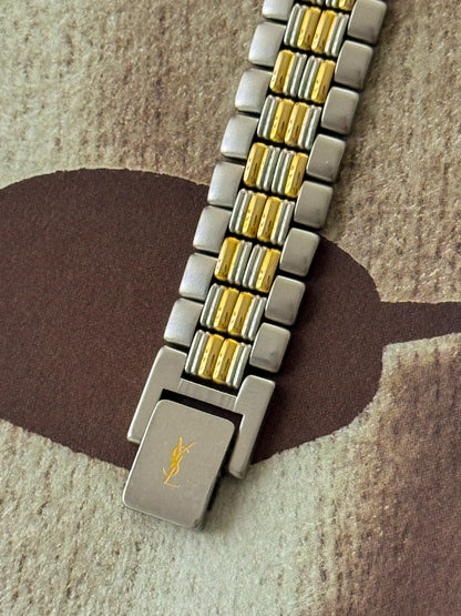 Vintage Yves Saint Laurent Two-tone Ladies Watch (YSL)