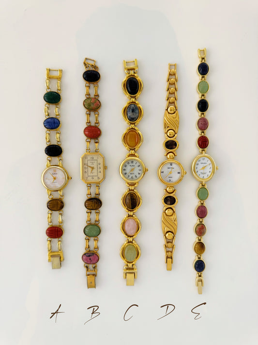 Vintage Gemstone Watches - choose your option