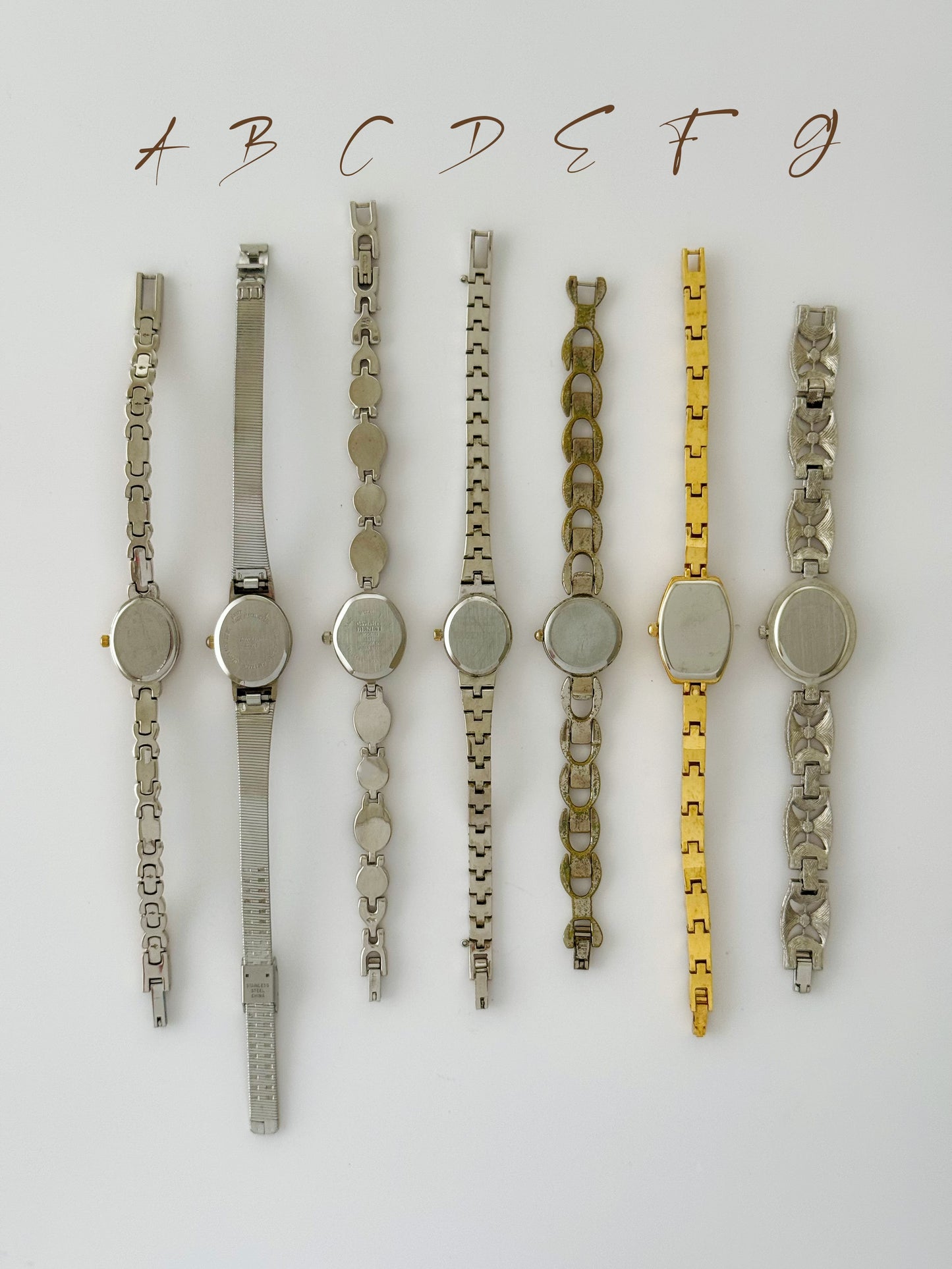 Vintage Two-tone Watches - choose your option