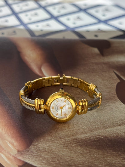 Vintage Valentino Domani Two Tone Watch