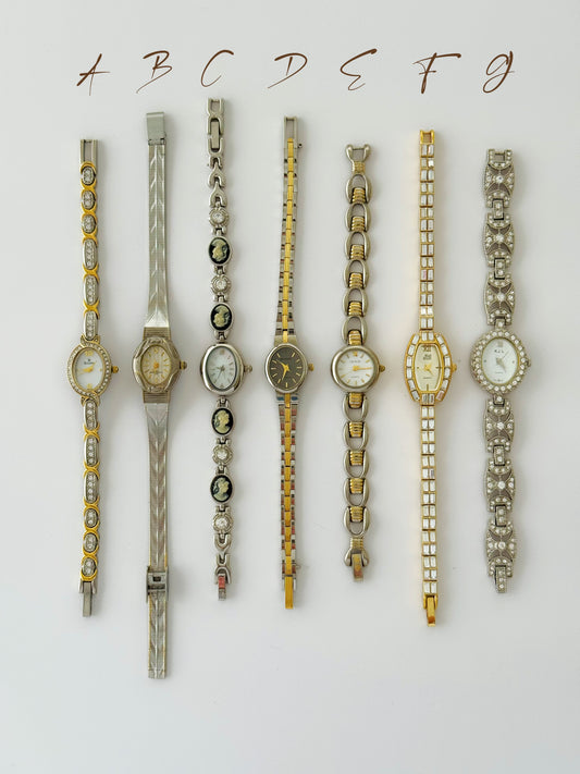 Vintage Two-tone Watches - choose your option