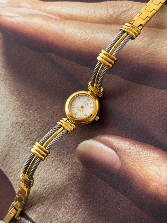 Vintage Valentino Domani Two Tone Watch